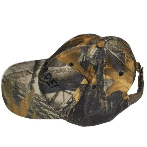 Mapei Camouflage Strapback Hat Construction Logo - Picture 2 of 4